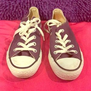 Purple Converse Chuck All Stars Sneakers